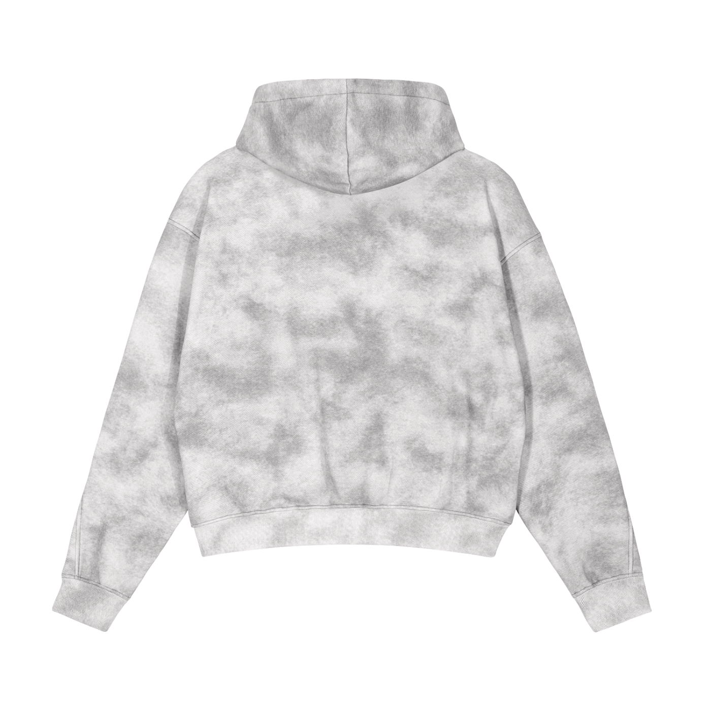 SINNER=SAVED™ - Dirty Washed Zip-Up Fleece Hoodie