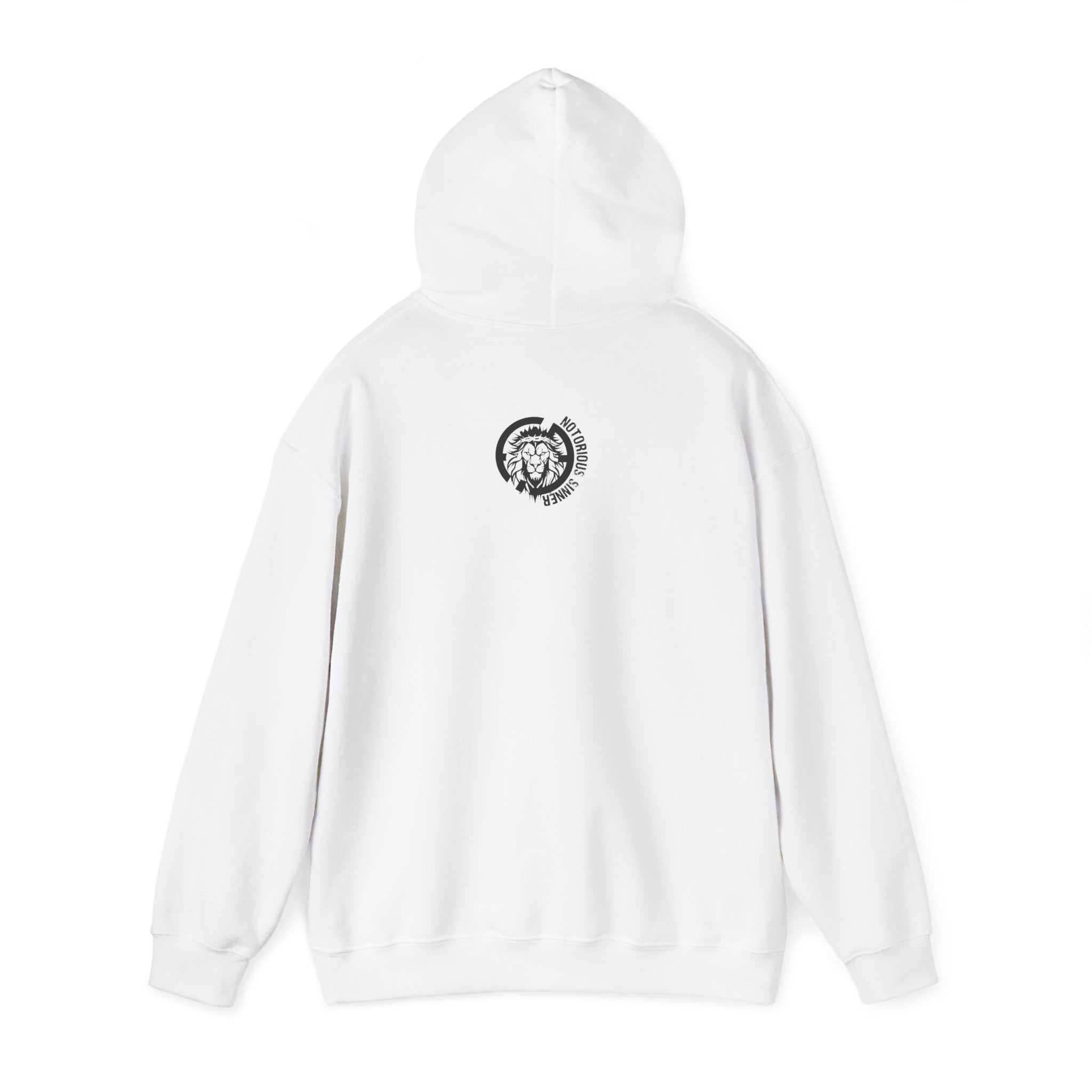 Sinner = Saved Hoodie – Minimal Faith Graphic Pullover