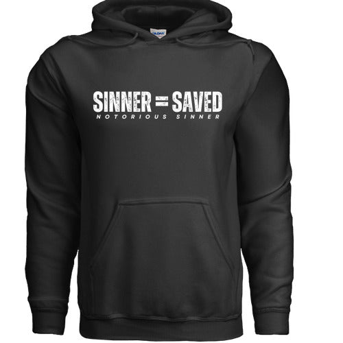 Sinner=Saved - Hoodie
