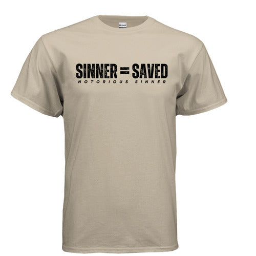 Sinner=Saved - Shirt
