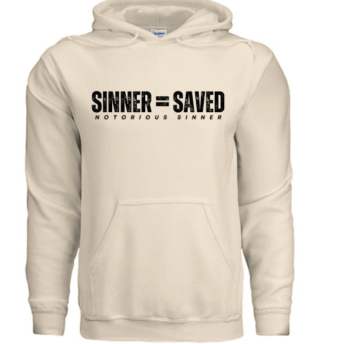 Sinner=Saved - Hoodie