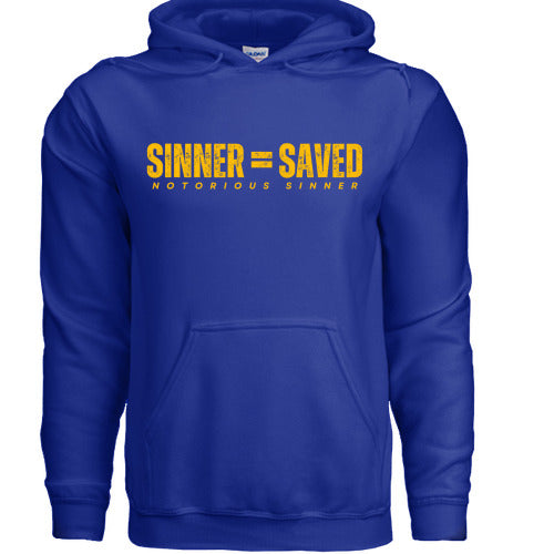 Sinner=Saved - Hoodie