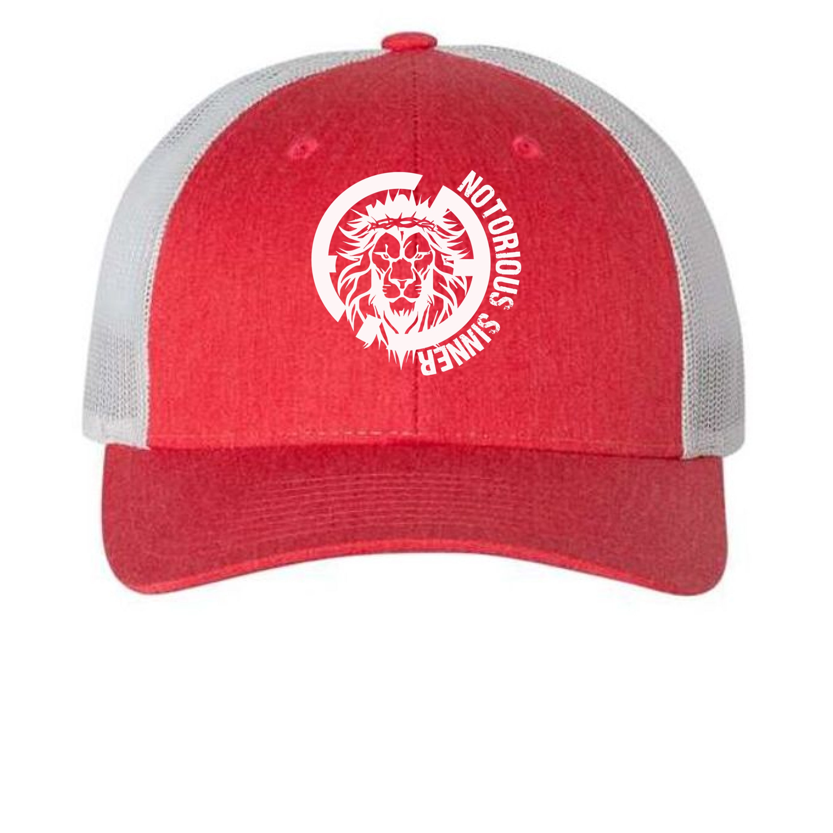 Heather Red/ Silver - FRONT